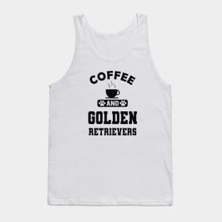 Golden Retriever - Coffee and golden retrievers Tank Top